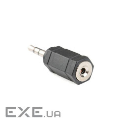 Перехідник Lucom аудіо Jack 2.5mm 3pin-3.5mm 3pin F/M, адаптер Stereo Plastic (62.09.8040-1)