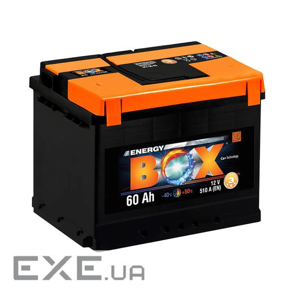 Акумулятор авто Мегатекс Energy BOX (М3) 6СТ-60-АЗ (лев) ТХП 540 (25350)