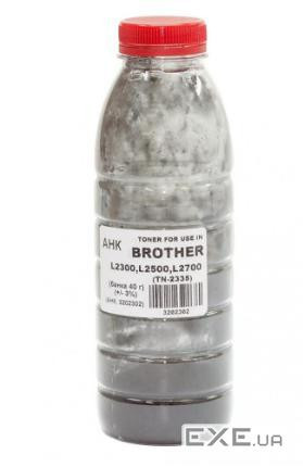 Тонер Brother HL-L2300/2500/2700, 40г Black AHK (3202302)