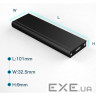 Зовнішня кишеня M.2 на Type-C USB 3.1 (F) Gen2, 10 Gb/s, 2TB, B key NGFF Black (S1014)
