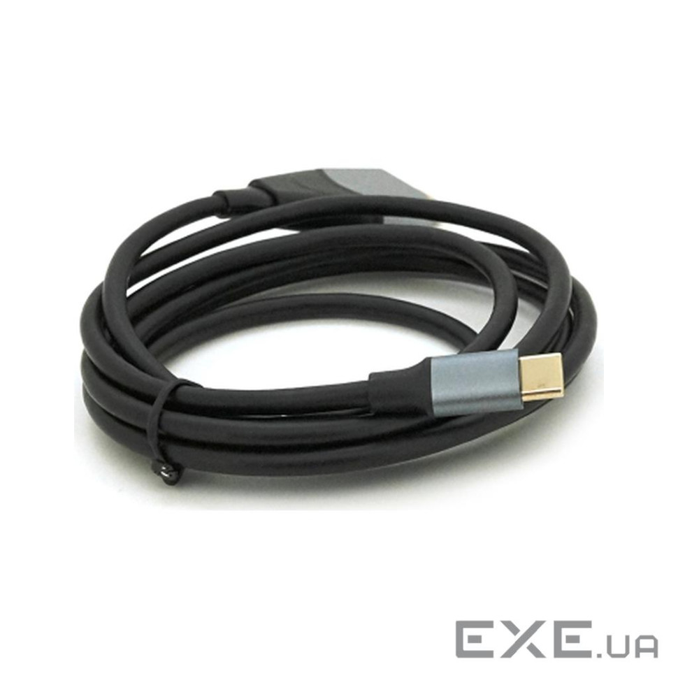 Кабель HDMI (тато) - Type-C (тато) ), 4K, 60HZ, Chip:2172U, 1.8m, Black (YT-HDMI (M)-Type-C (M)-B)