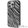 Чехол Proove Muse Animal Case with Magnetic Ring iPhone 15 Pro zebra (PCMAIP15P0C2 zebra)