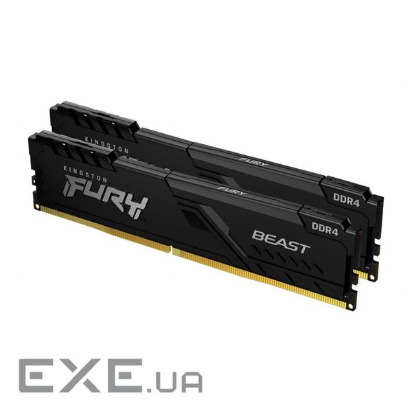 Модуль пам'яті KINGSTON FURY Beast DDR4 3600MHz 64GB Kit 2x32GB (KF436C18BBK2/64)