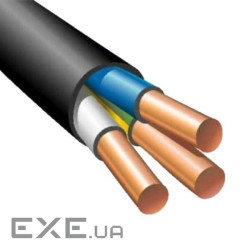 Кабель силовий ЗЗКМ 3х2.5 кв.мм негорючий, круглий, 100м (ВВГнг 3x2,5 ECG/706105) (706105 100м )