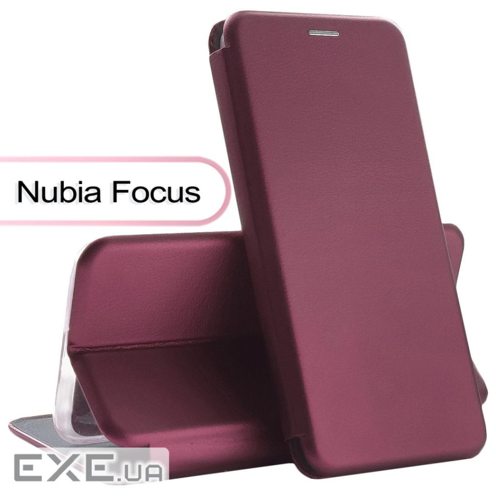 Чохол до мобільного телефона BeCover Exclusive Nubia Focus Red Wine (713506)