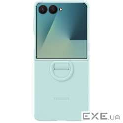 Чохол до мобільного телефона Samsung Silicone with Ring Galaxy Flip 7 Black (EF-PF766TMEGUA)