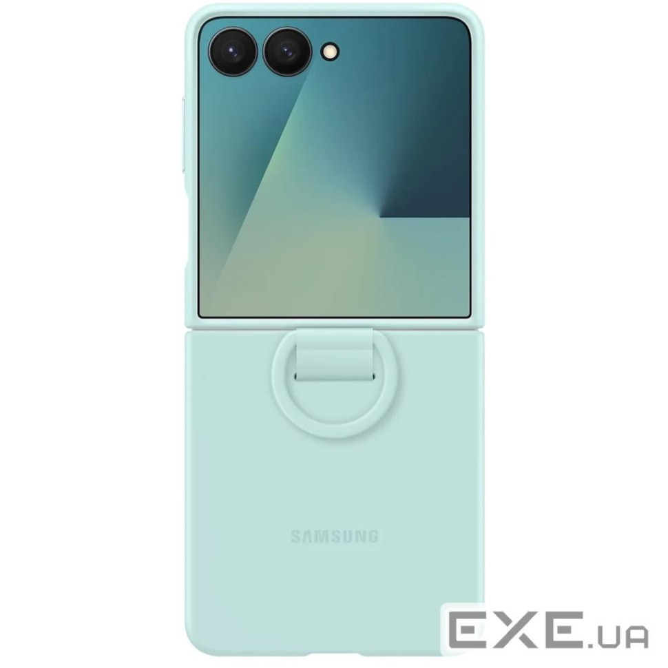 Чохол до мобільного телефона Samsung Silicone with Ring Galaxy Flip 7 Black (EF-PF766TMEGUA)
