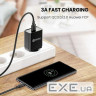 Дата кабель USB 3.0 AM to USB-C 1.0m US184 Black Ugreen (20882)