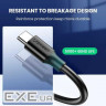 Дата кабель USB 3.0 AM to USB-C 1.0m US184 Black Ugreen (20882)
