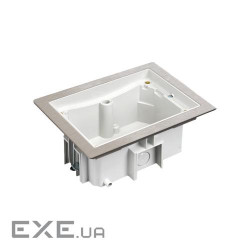 Підлогова коробка люка IP66 2,5xK45 для фальшпідлог, сірий (KGT200RF/72)