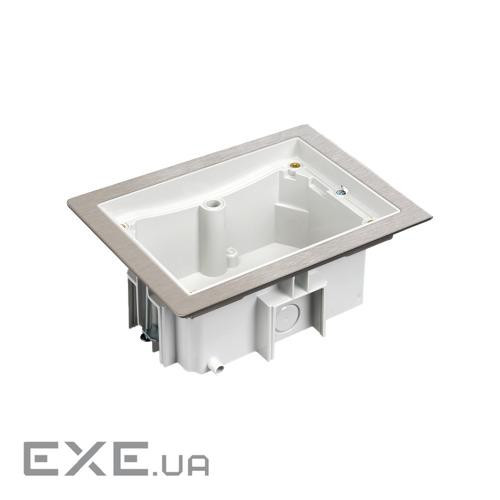 Підлогова коробка люка IP66 2,5xK45 для фальшпідлог, сірий (KGT200RF/72)