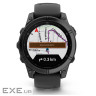 Смарт-годинник Garmin fenix E, 47mm, Slate Gray Steel/Black, GPS (010-03025-01)