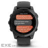 Смарт-годинник Garmin fenix E, 47mm, Slate Gray Steel/Black, GPS (010-03025-01)