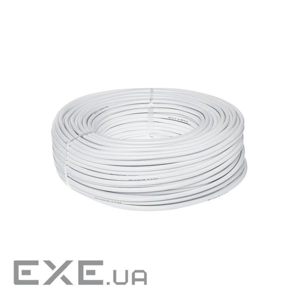 Кабель КВП UTP (4 * 2 * 0.5) 4p 24 AWG, Ritar, (CCA), для внутр. робіт, 50м , White, OEM (19591)