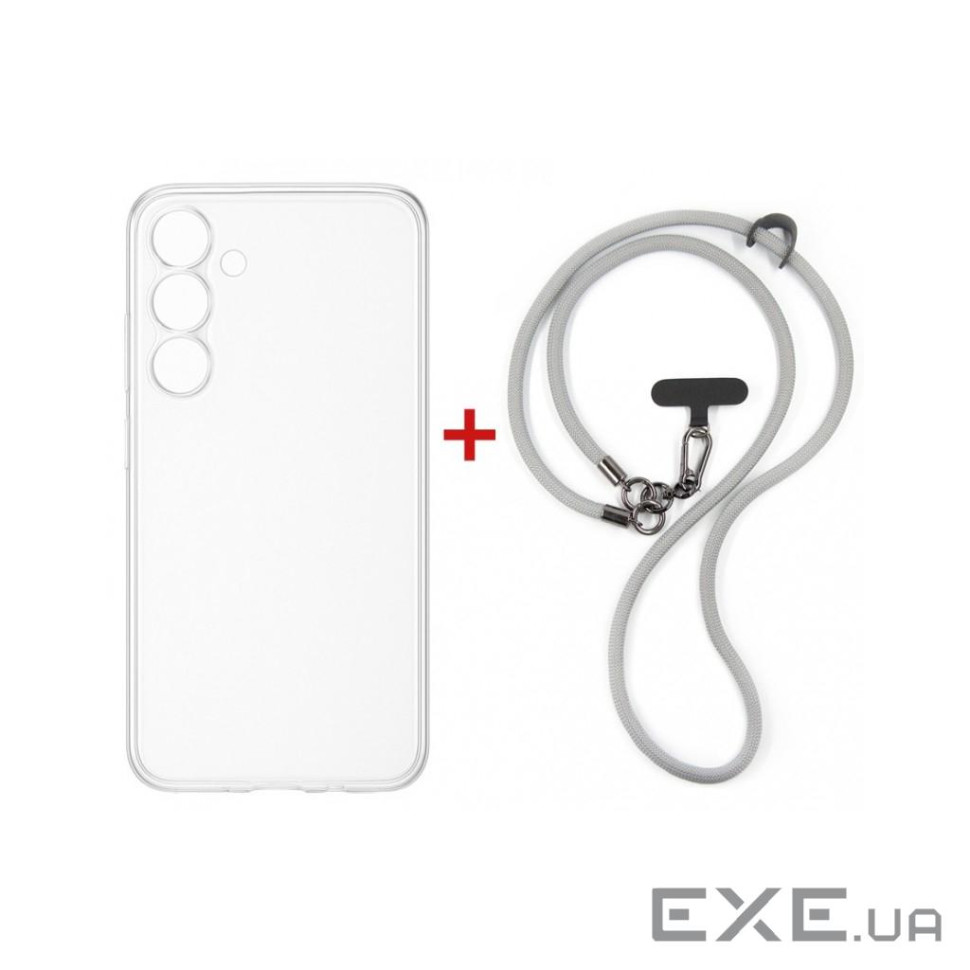 Чохол до мобільного телефона Dengos Case + Cross-body Strap Samsung Galaxy S25 FE Cl (DG-KM-CCRB-26)