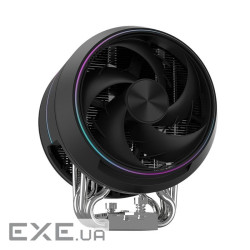 Процесорний кулер Zalman ZET5, ARGB LGA 1851, 1700, 1200, 115x, AM5, AM4, 4pin PWM, 3pin (ZET5BLACK)