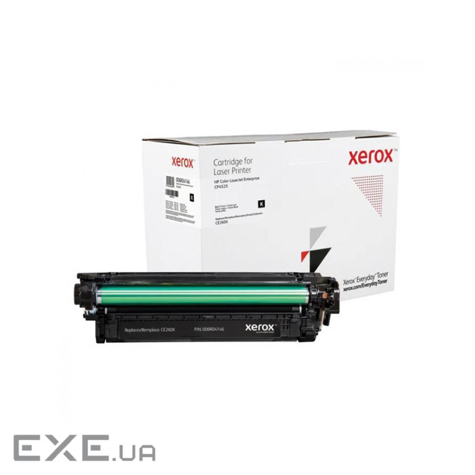 Картридж Xerox HP CE260X (649X) black (006R04146)