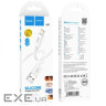 Кабель HOCO X87 Magic Silicone USB-A to Lightning 1м White (6931474783202)