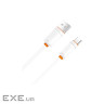 Дата кабель USB 2.0 AM to USB-C 1.0m 3A white XO (NB302-AC.white)