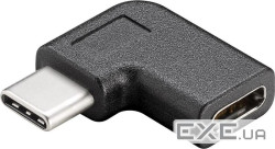Перехідник Goobay USB Type-C M/F (адаптер), (USB3.0) 90 у бік 5Gbps (75.04.5402-1)