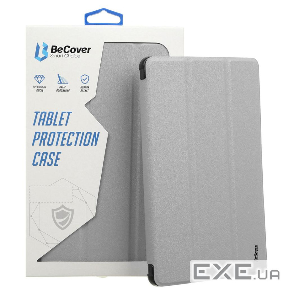 Чeхол BeCover Tri Fold Soft TPU Silicone для Apple iPad Air 11" M2 2024 Gray (711408)