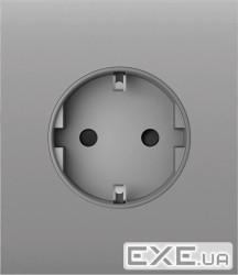 Центральна панель для вбудованої розетки Ajax CenterCover (basic) Fog (СenterCover (basic) Fog)