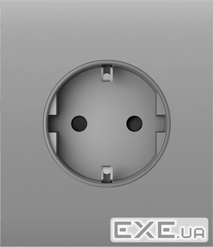 Центральна панель для вбудованої розетки Ajax CenterCover (basic) Fog (СenterCover (basic) Fog)