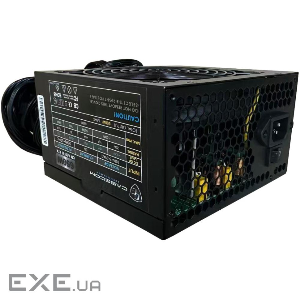 Корпус для ПК Casecom 650W (CM 650FM ATX)