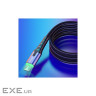 Дата кабель USB 2.0 AM to Micro 5P 2.0m 2.4A LED black Essager (EXCM-XGA0G)