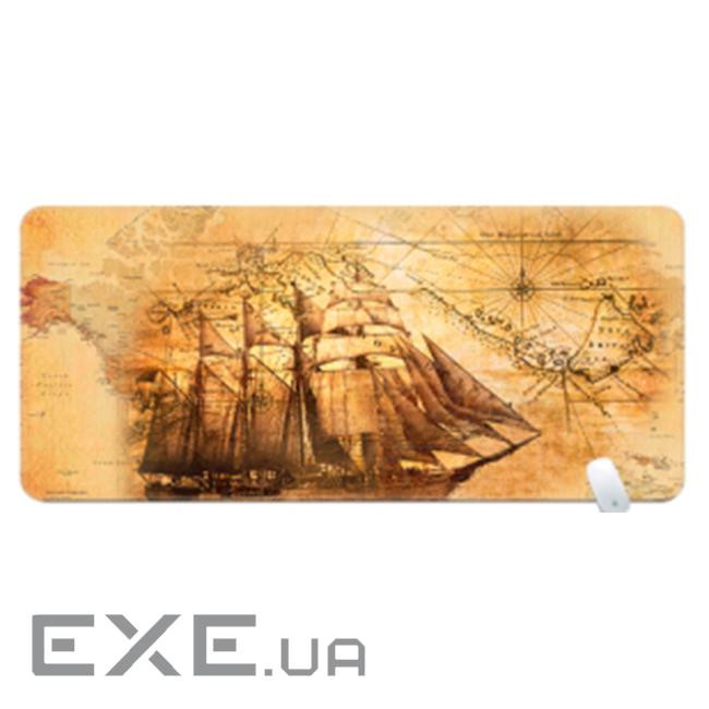 Килимок 400*800 тканинний Карта світу "Star ship" з боковою прошивкою, тов (S3483) (S3483)