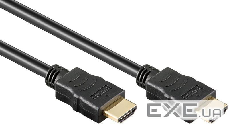 Кабель монітора-сигнальний HDMI M/M 1.0m,UHD 8K@60Hz v2.1 HDR eARC,чорний (84.00.7062-1) (84.00.7062-1)
