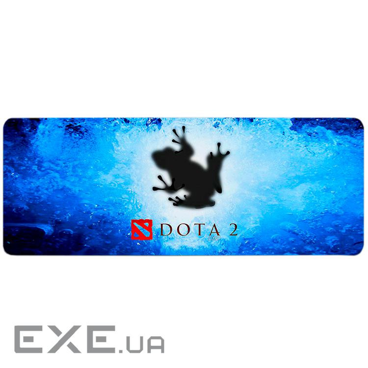 Килимок 300*700 тканинний DOTA2 "Frog", товщина 3 мм, колір Blue, OEM (DА37 / 9) 37 / 9)