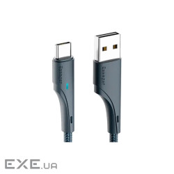 Дата кабель USB 2.0 AM to USB-C 3.0m black Essager (EXCT-LSC01)