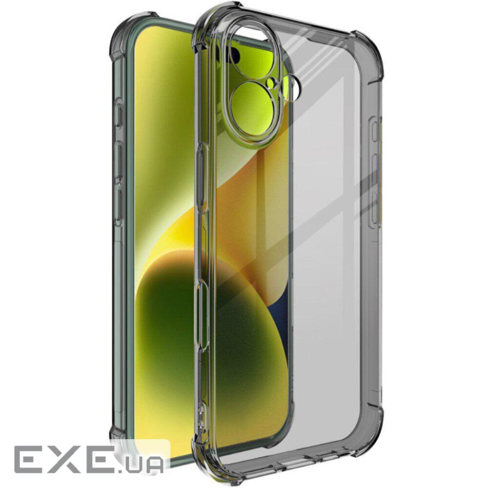 Чeхол-накладка BeCover Anti-Shock для Apple iPhone 16 Grey (712298)