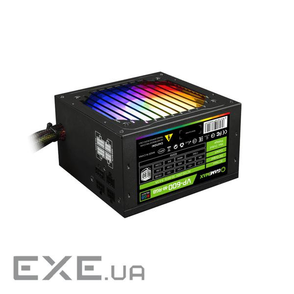 Блок живлення Gamemax 600W (VP-600-M-RGB)