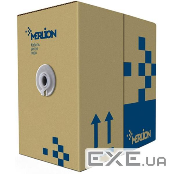 Кабель мережевий Merlion FTP 305м КВПЭВ (100) 4*2*0,50, cat.5e [СU] (09010)