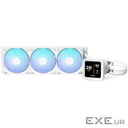 Система водяного охлаждения APNX LC1-D 360 WH (APLA-SV36117.21), Intel: 1851/1700/1200/115X, AMD: AM