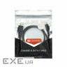 Дата кабель USB 2.0 AM to USB-C 1.8m 1A black Canyon (CNE-USBC2B)