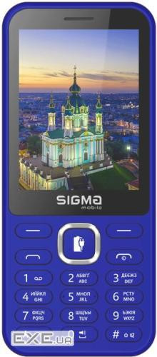 Мобільний телефон SIGMA MOBILE X-style 31 Power Type-C Blue (4827798855027)