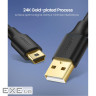 Дата кабель USB 2.0 AM to Mini 5P 0.5m black Ugreen (10354) (10354_US132)