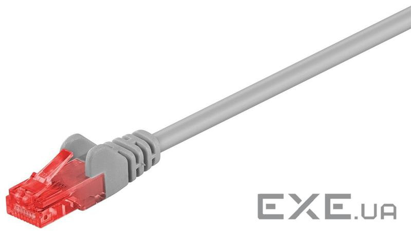 Патч-корд неекранований RJ45 UTP6 5.0m,patch AWG24 D=5.8mm Gold Protect,сірий (75.06.8419-1) (75.06.8419-1)