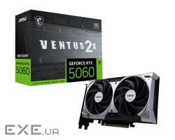 Відеокарта MSI GeForce RTX 5060 8G Ventus 2X OC (RTX5060 8G VENTUS 2X OC)