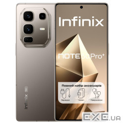 Мобільний телефон Infinix Note 50 Pro+ 12/256Gb NFC Titanium Grey (4894947070068)