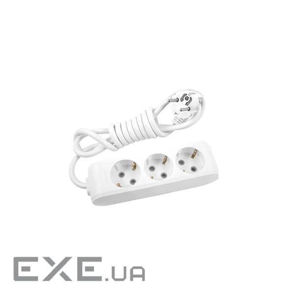 Сетевой удлинитель Panasonic X-tendia із заземленням 3 розетки, 5м (WLTB04352GR-UA) (WLTB04352GR-UA)