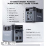 Зарядна станція Choetech BS061 1200Вт (1024Вт/г) AC,LiFePo4,MPPT, UPS, USB-C PD100 Вт (BS061-EU-GY) (BS061-EU-GY)