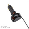 Автомобильное ЗУ Baseus Enjoyment Pro Car Charger USB + Retractable Type-C Cable 6 (C00057800111-00)