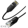 Патч-корд 5м, UTP cat 6 RJ-45 COPPER black Ugreen (U_70654)