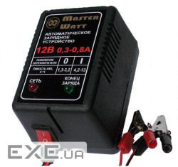 Автоматичне ЗУ для аккумулятора MW-AZU12 12V (1,3-13Ah) (MF,WET,AGM,GEL,NICD,NIMH), 180-240V, Струм зар