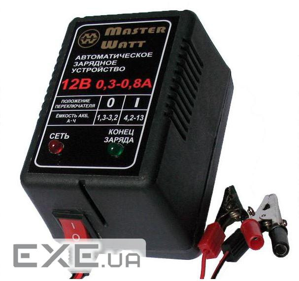Автоматичне ЗУ для аккумулятора MW-AZU12 12V (1,3-13Ah) (MF,WET,AGM,GEL,NICD,NIMH), 180-240V, Струм зар