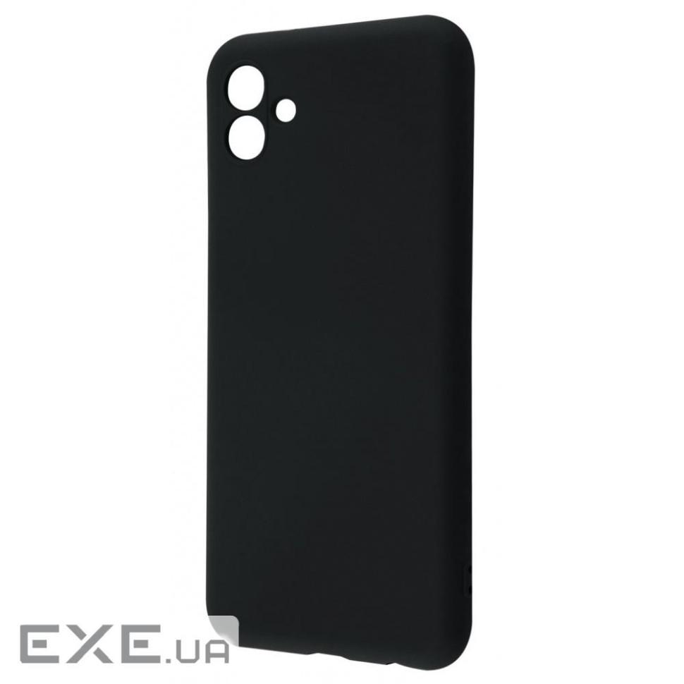 Чехол WAVE Colorful Case (TPU) Samsung Galaxy A07 black (64730 black)